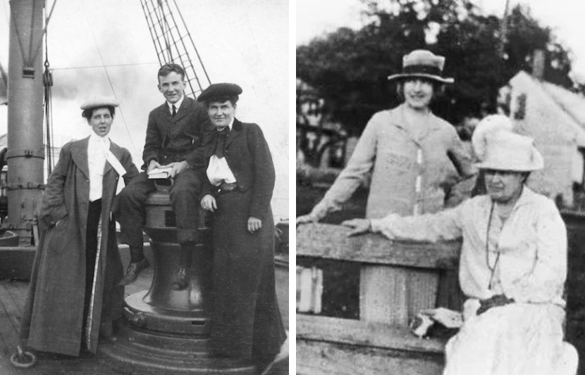 Willa Cather with Isabella McClung and Edith Lewis