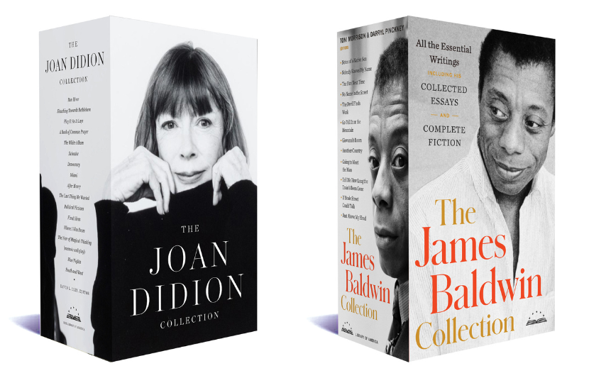 Joan Didion and James Baldwin Boxed Sets