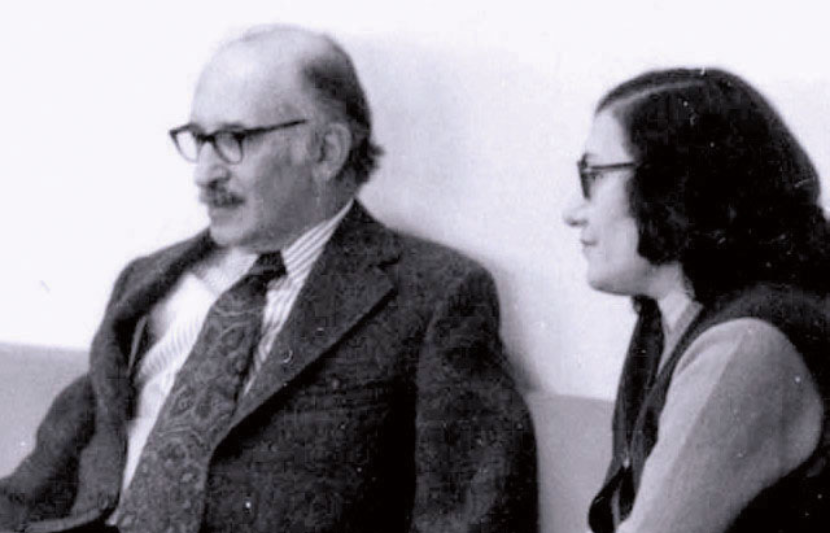 Bernard Malamud and Cynthia Ozick, backstage before his debut reading of “The Silver Crown” at the 92nd Street Y, New York City, November 6, 1972. Photographer unknown. Image via The Paris Review. 
