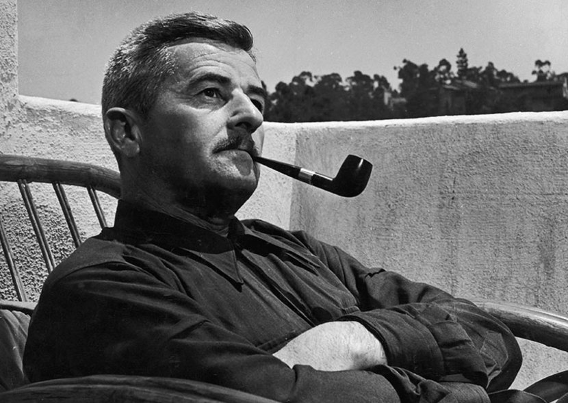 William Faulkner in Hollywood, CA, early 1940s. (Alfred Eriss/Pix Inc./The LIFE Picture Collection/Getty Images) 