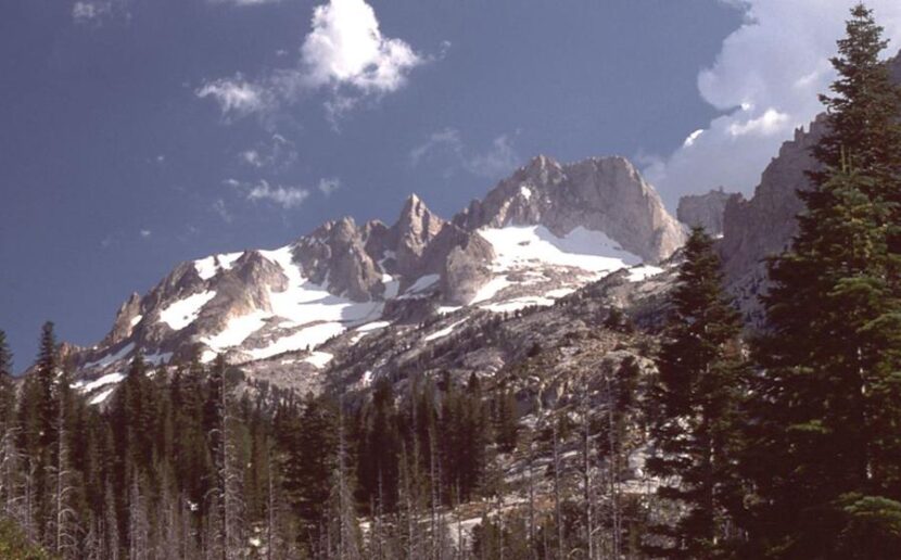 Matterhorn Peak in the Sierra Nevada mountains of California (Public Domain)
