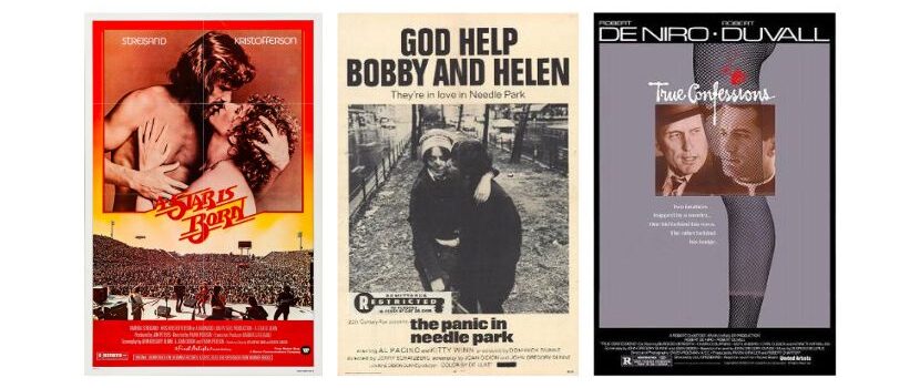 Posters of films written by Joan Didion