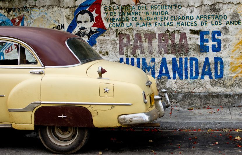 Mural of Martí in Havana