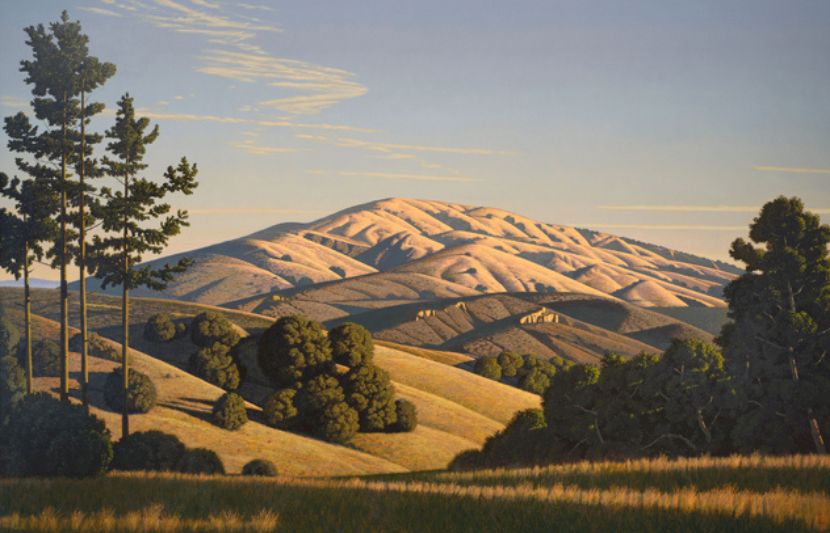 Mountain painting